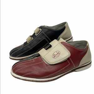 Linds SZ 11 Men’s Bowling Shoes Patriotic Leather